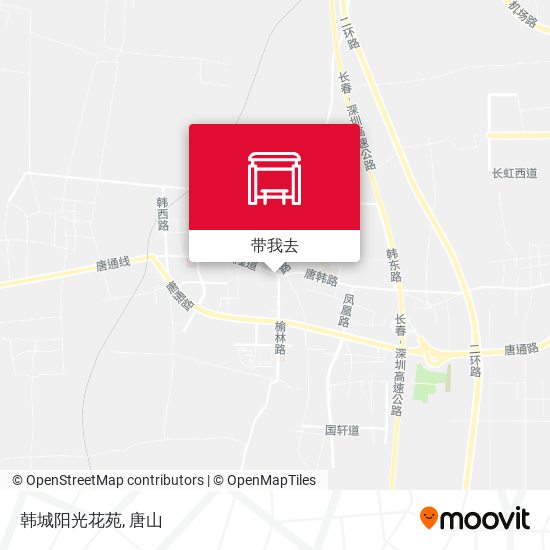 韩城阳光花苑地图