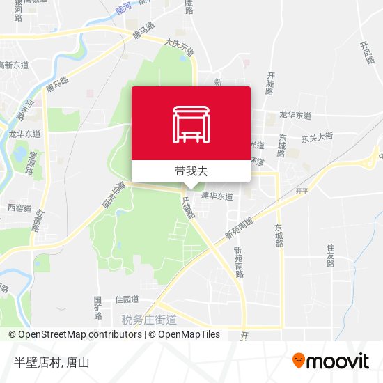 半壁店村地图