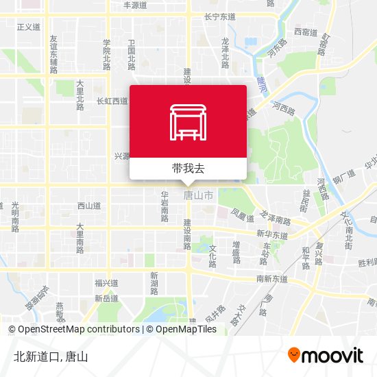 北新道口地图