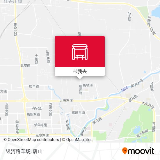 银河路车场地图