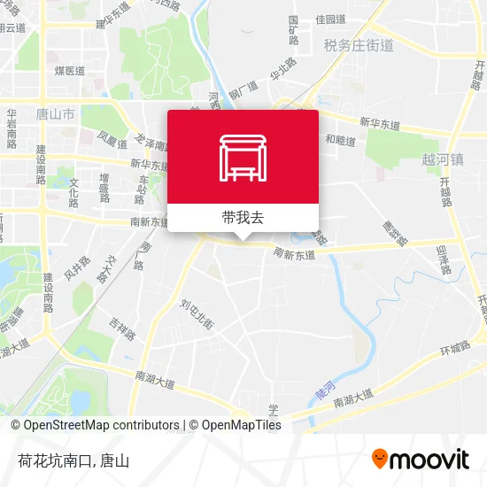 荷花坑南口地图