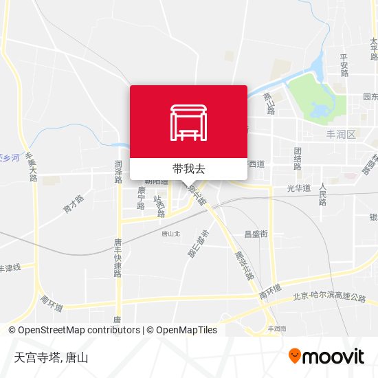 天宫寺塔地图