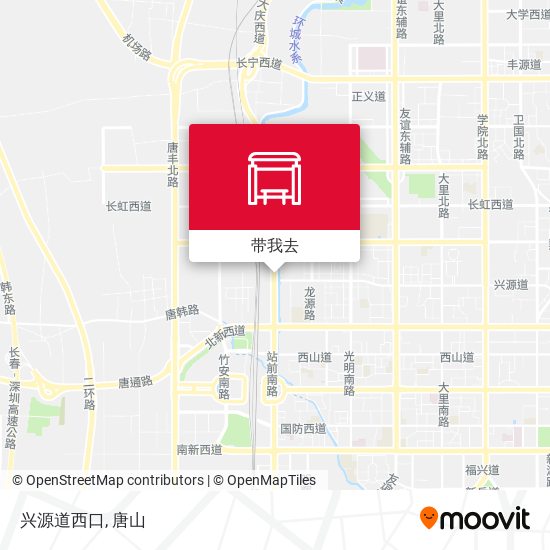 兴源道西口地图