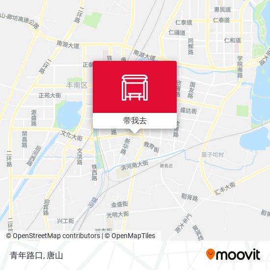 青年路口地图