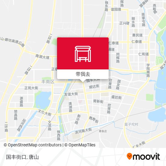 国丰街口地图