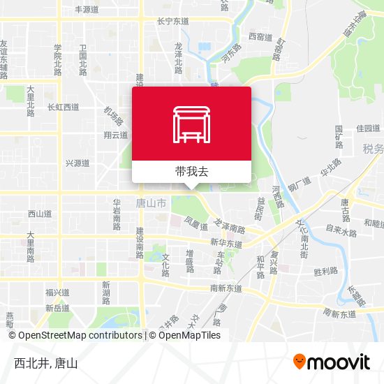 西北井地图