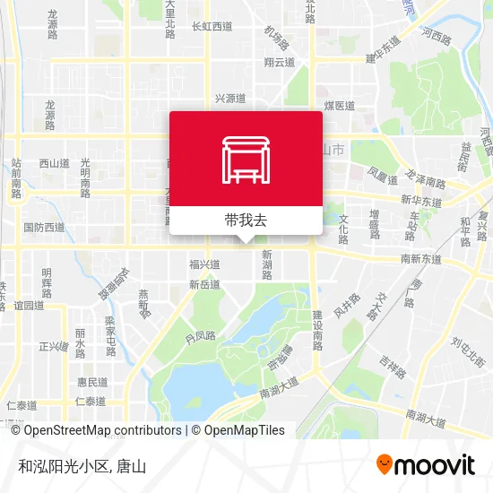 和泓阳光小区地图