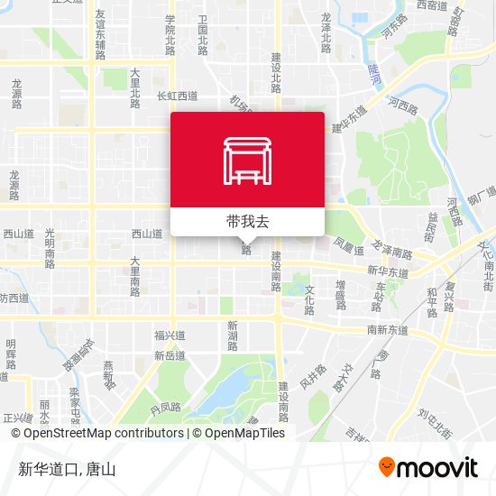 新华道口地图