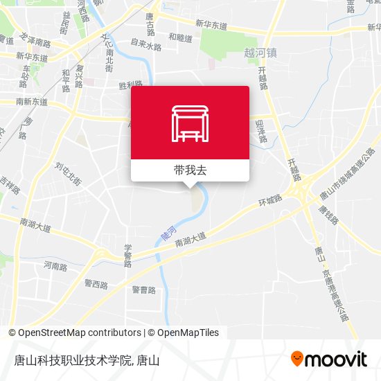 唐山科技职业技术学院地图