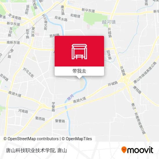 唐山科技职业技术学院地图