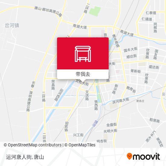 运河唐人街地图