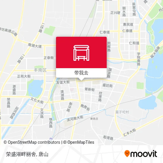 荣盛湖畔丽舍地图