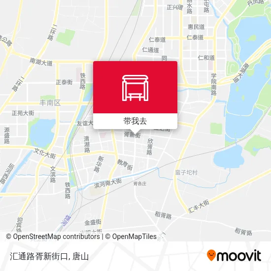 汇通路胥新街口地图