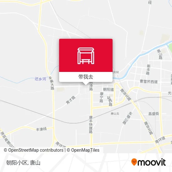 朝阳小区地图