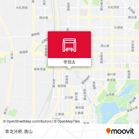 青龙河桥地图