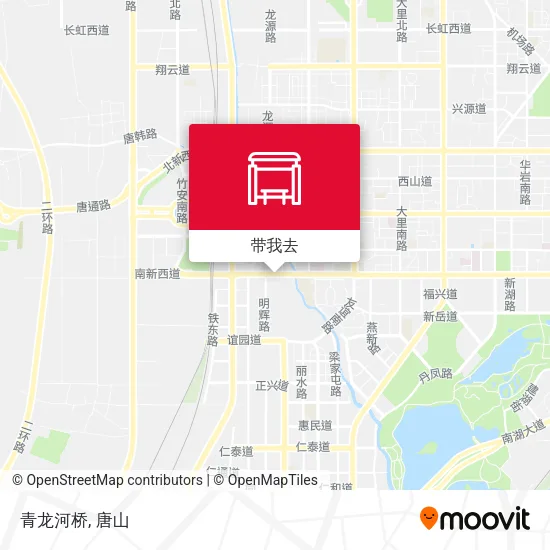 青龙河桥地图