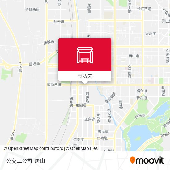 公交二公司地图