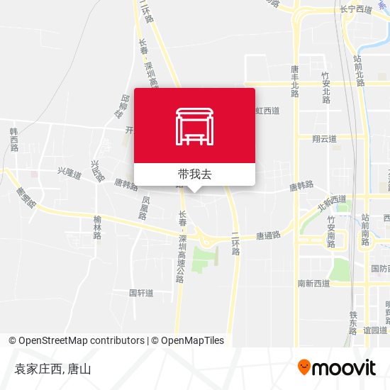 袁家庄西地图