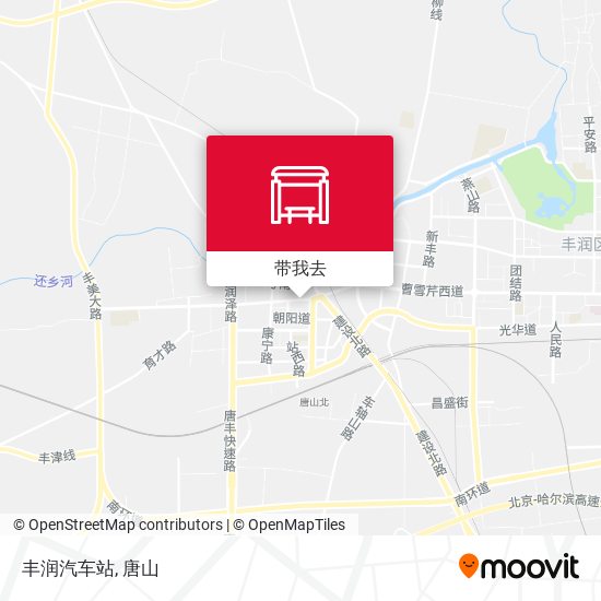 丰润汽车站地图