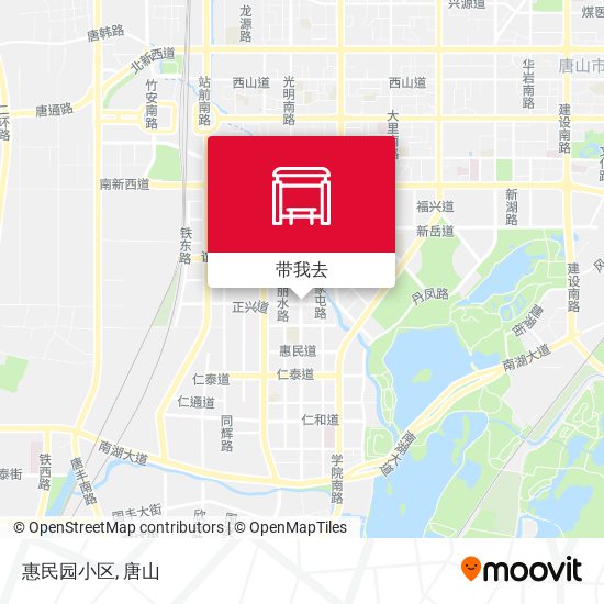 惠民园小区地图