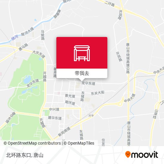 北环路东口地图