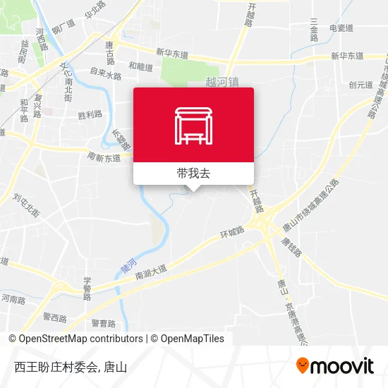 西王盼庄村委会地图