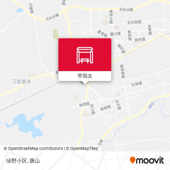 绿野小区地图