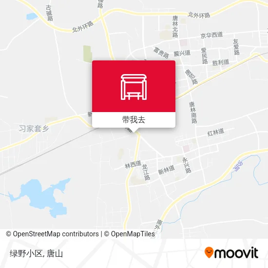 绿野小区地图