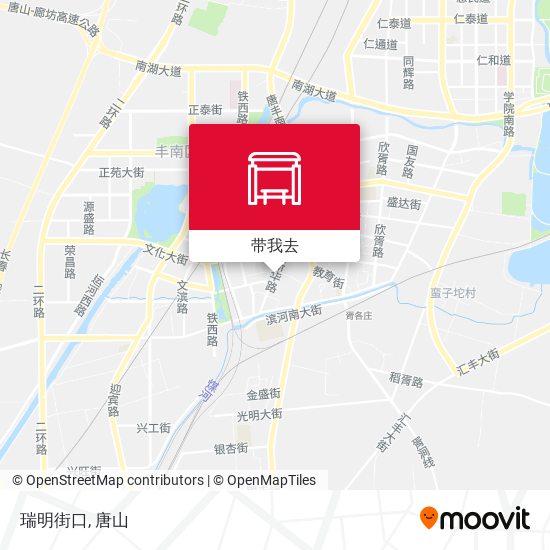 瑞明街口地图