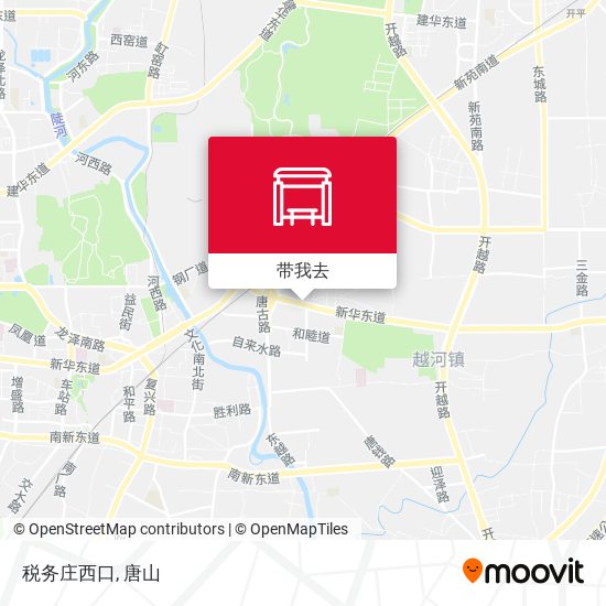 税务庄西口地图