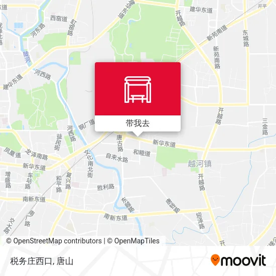 税务庄西口地图