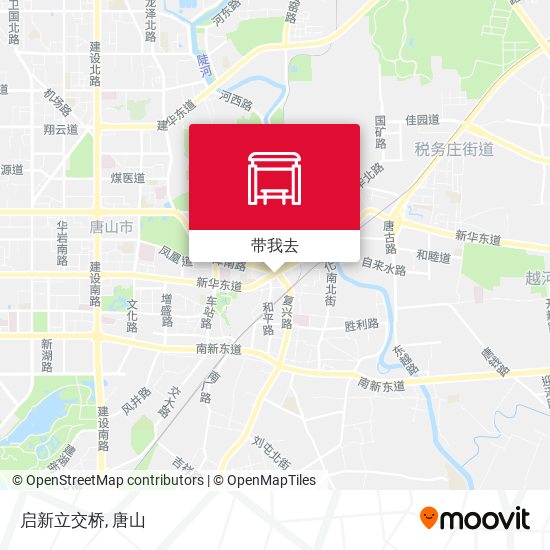 启新立交桥地图