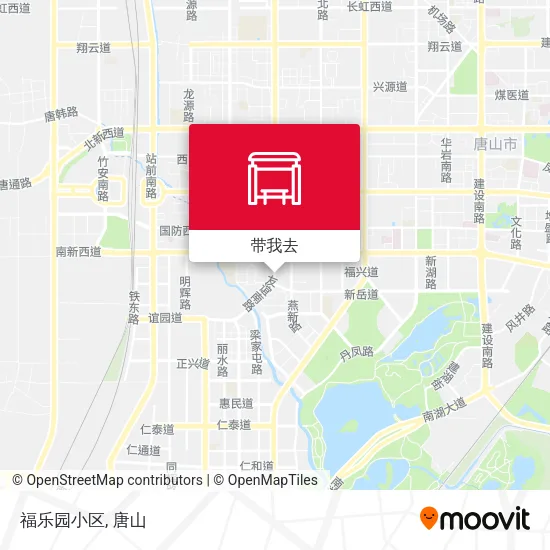 福乐园小区地图