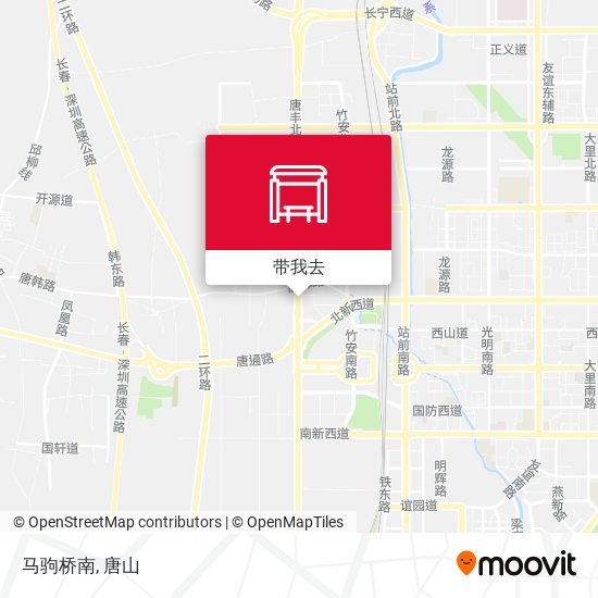 马驹桥南地图