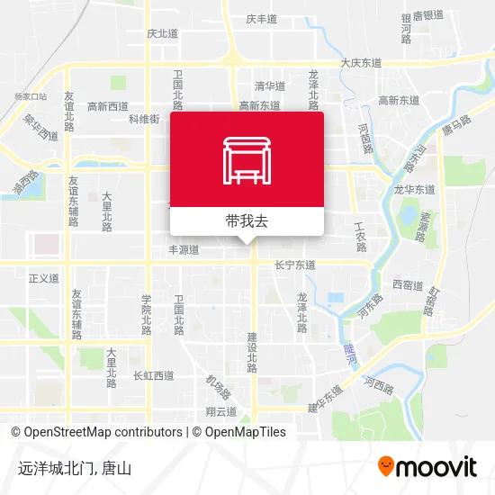 远洋城北门地图