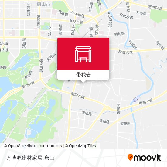 万博源建材家居地图