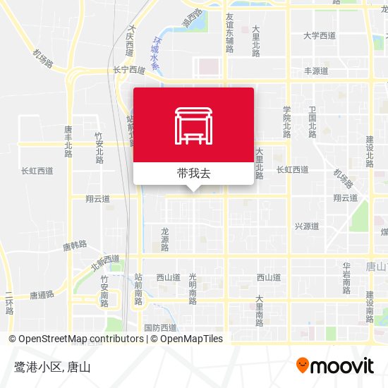 鹭港小区地图