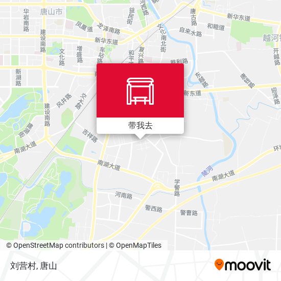 刘营村地图