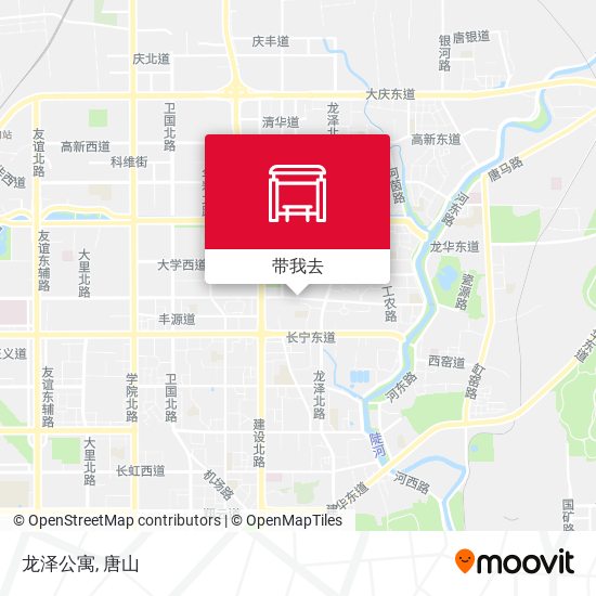 龙泽公寓地图