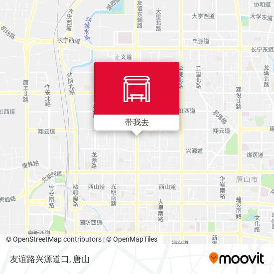 友谊路兴源道口地图