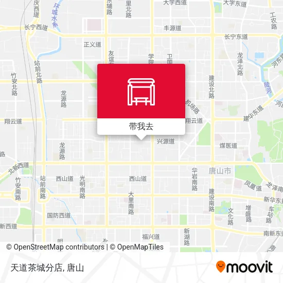 天道茶城分店地图