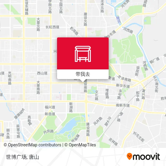 世博广场地图