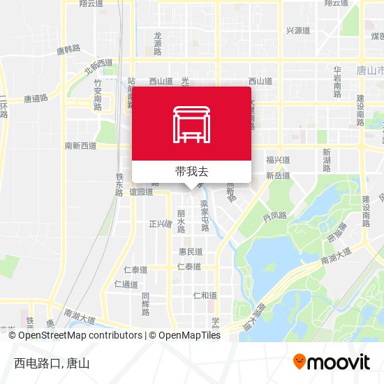 西电路口地图