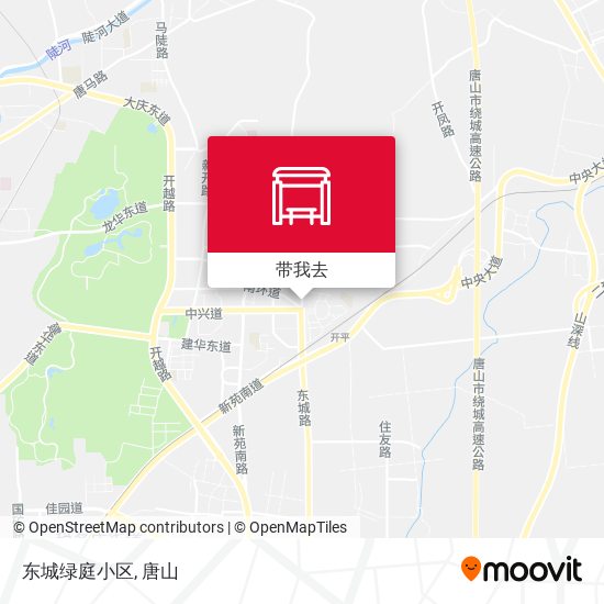 东城绿庭小区地图