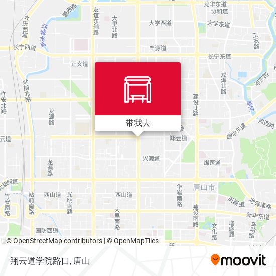 翔云道学院路口地图