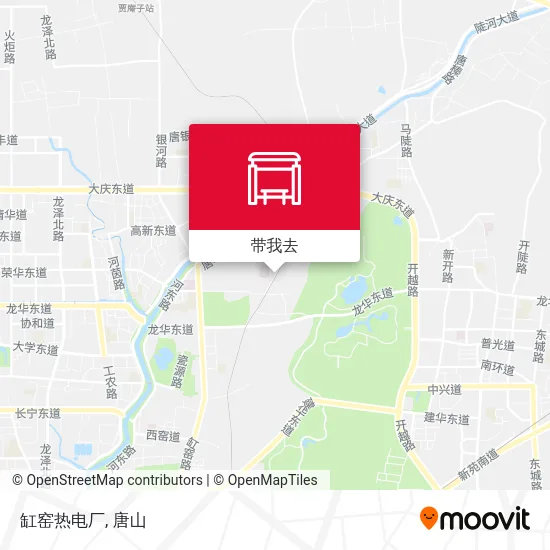 缸窑热电厂地图