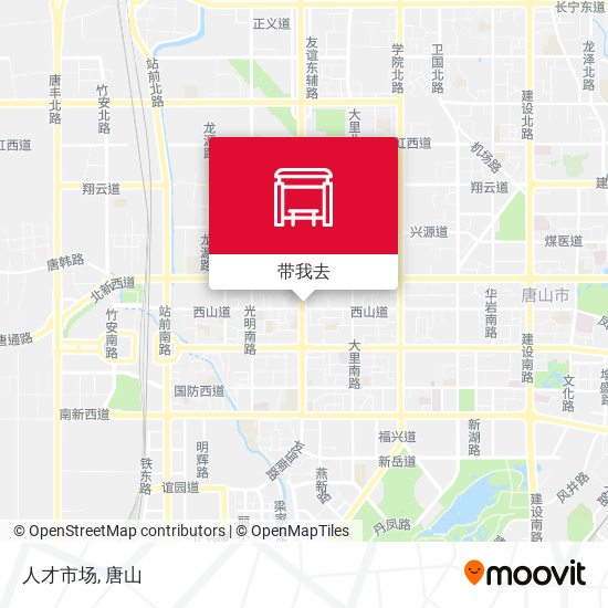 人才市场地图