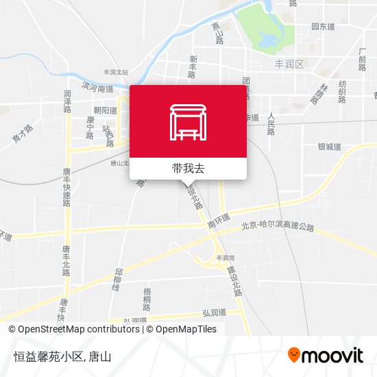 恒益馨苑小区地图