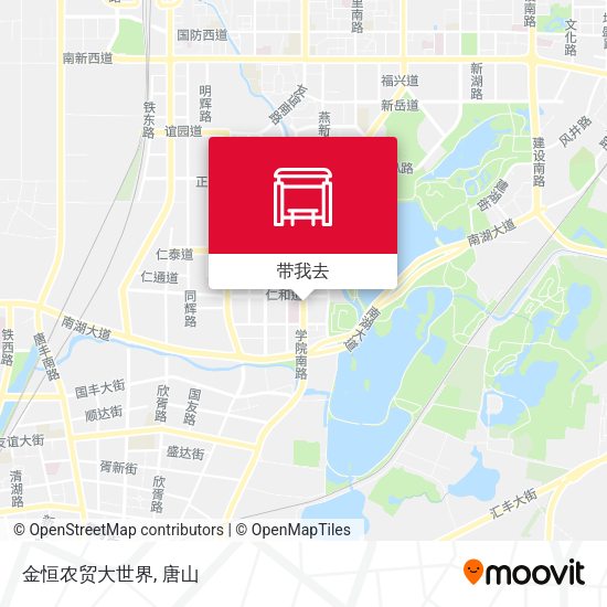 金恒农贸大世界地图