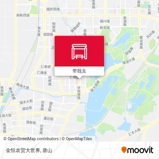 金恒农贸大世界地图
